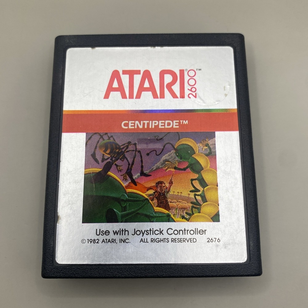 Centipede (Atari 2600, 1982)‎ Cartridge Only